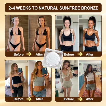 HISKIN® ✨ The Viral Sunless Glow Patch Everyone Is Obsessed With No UV. No Orange Skin. Just A Natural Bronze Glow.